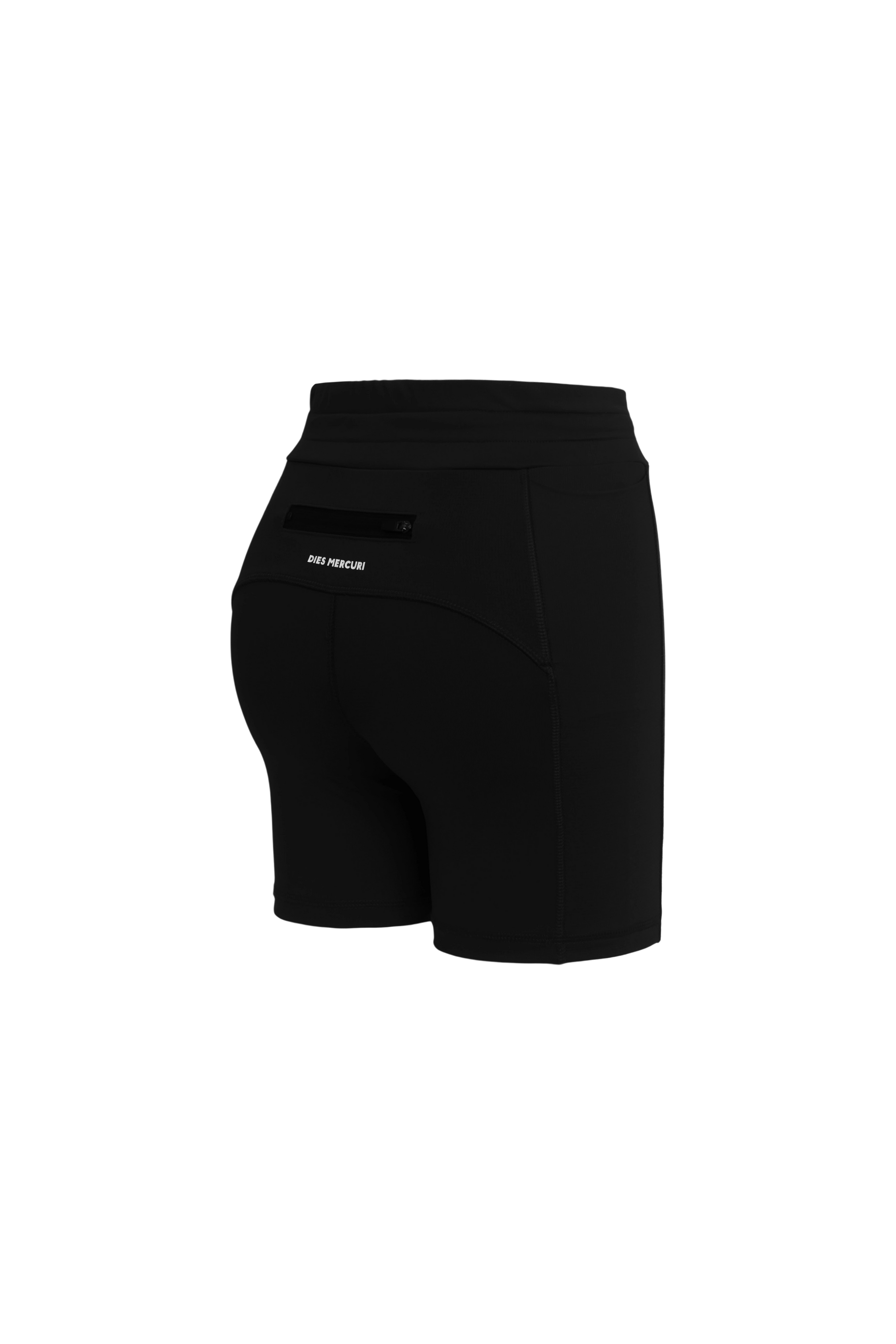 DM022 Zip Quarter Tight Short 5"